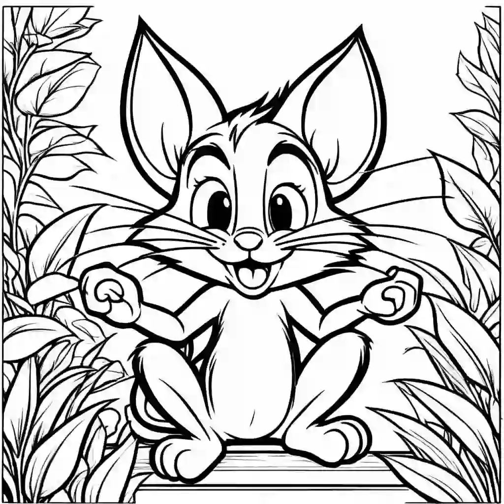 Jerry (Tom & Jerry) coloring pages